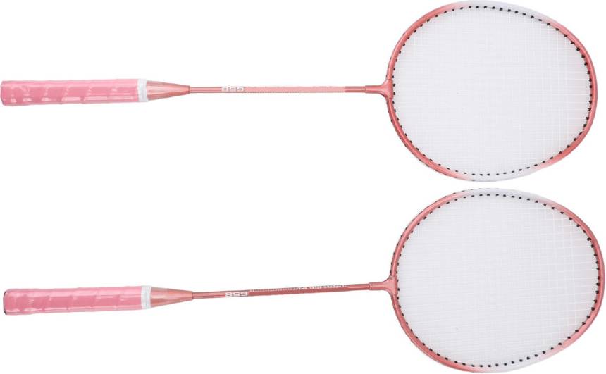 Professional Pink Badminton Racquet Set
