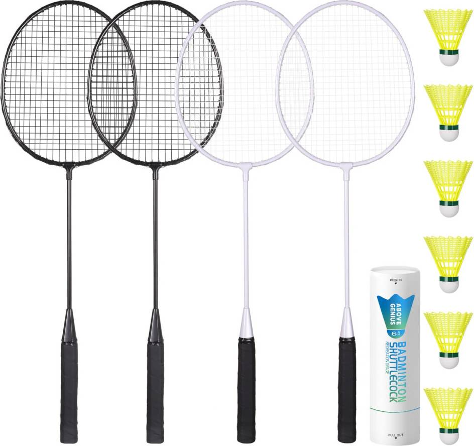 AboveGenius Badminton Rackets Set