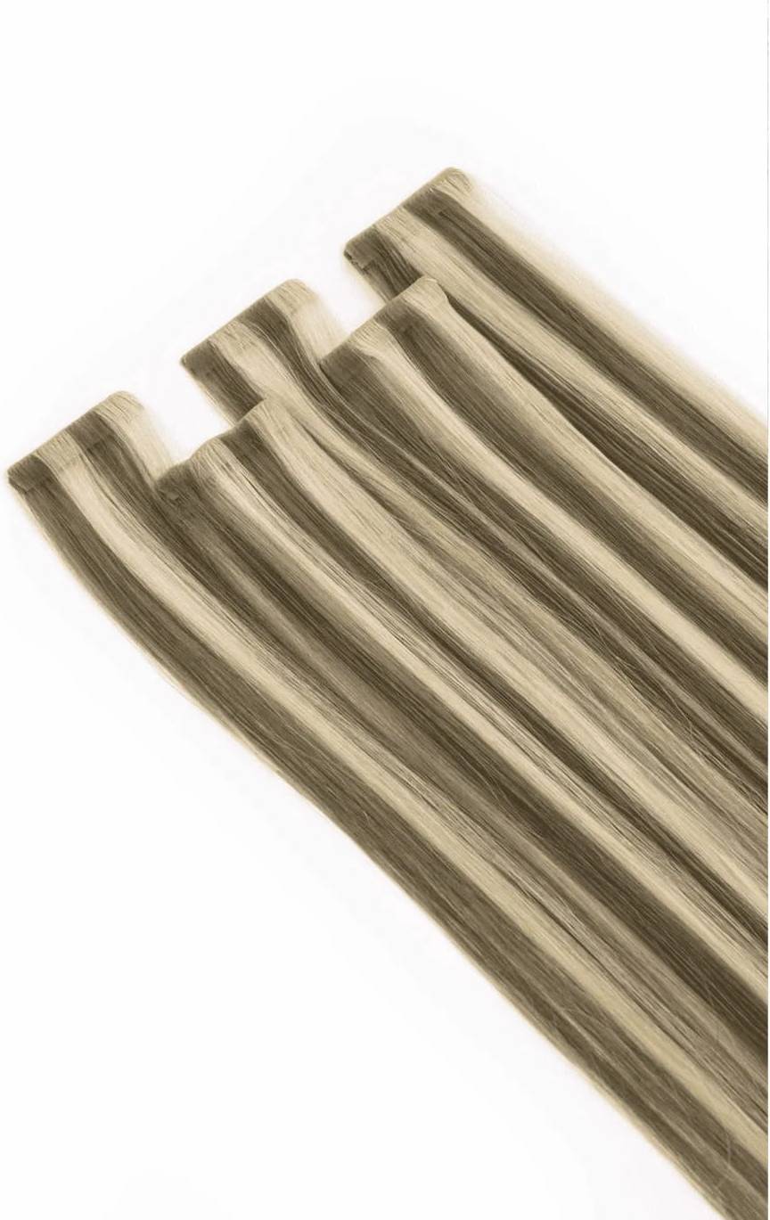 Dirty Blonde Remy Invisible Tape Extensions UK 16"