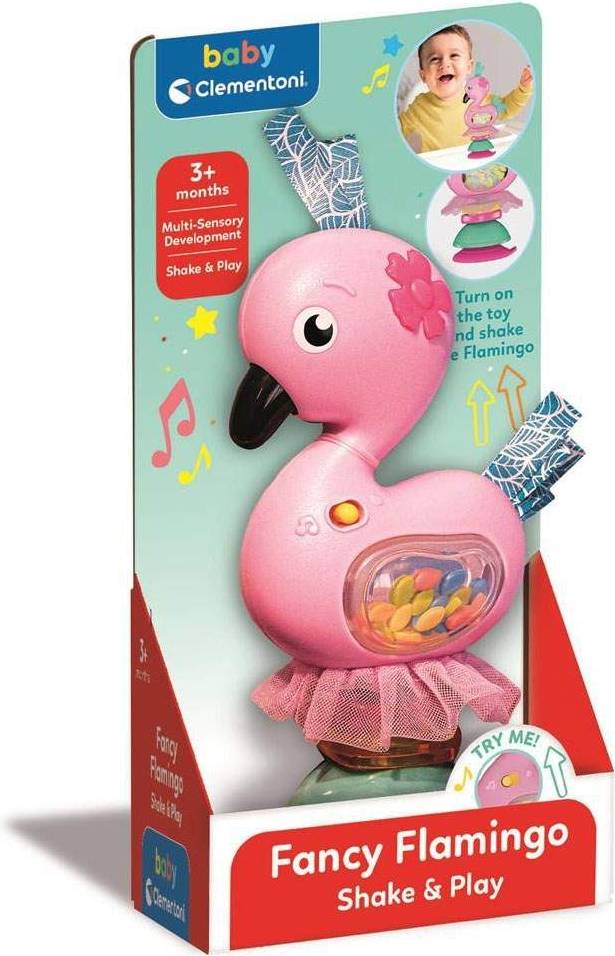 Clementoni Electronic Rattle Fancy Flamingo