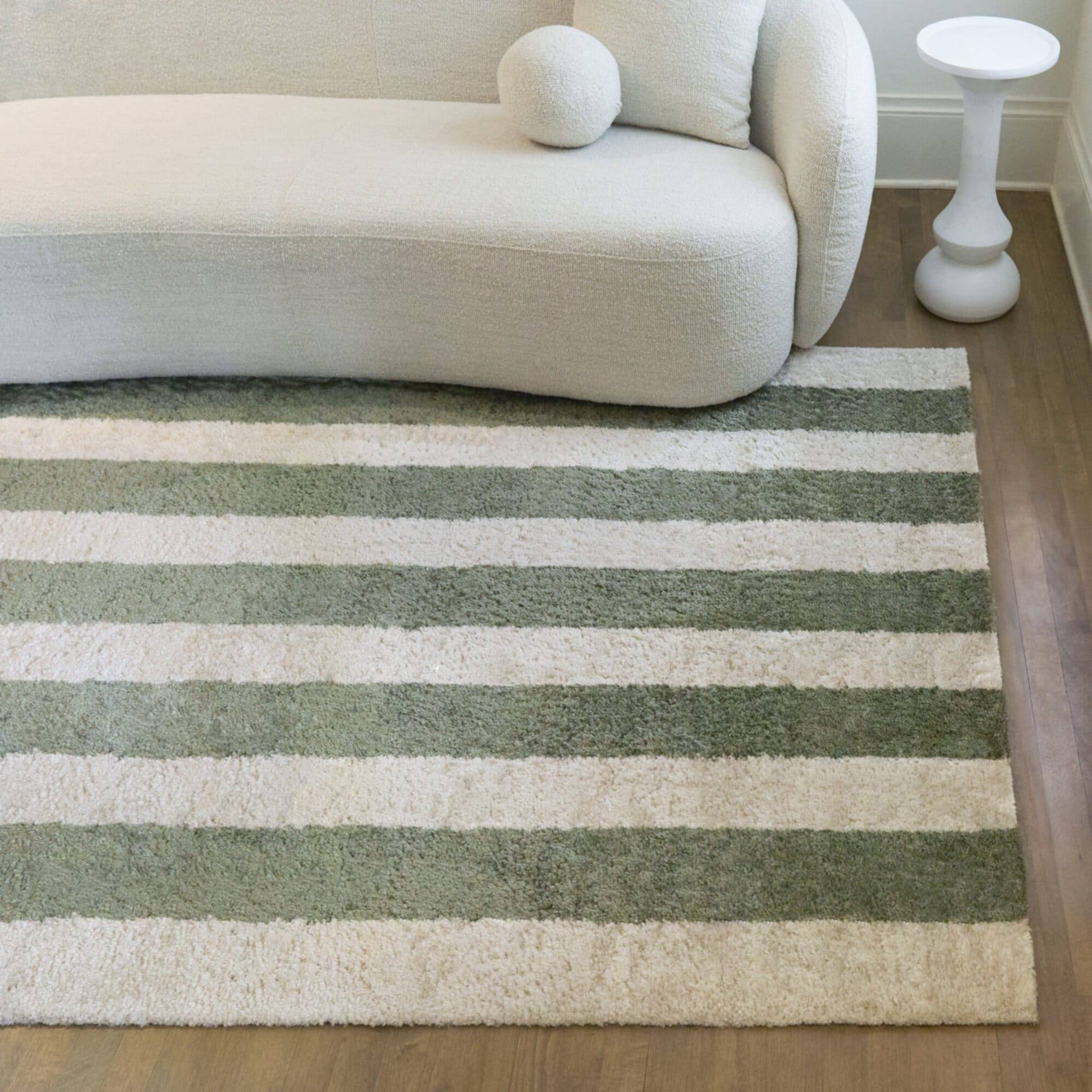 Balta Edan 5 ft 3 in x 7 ft Rectangular Area Rug Green