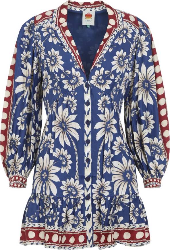 Farm Rio Luna Dress Kjoler - Blå