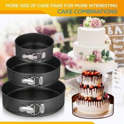 Shein Lockable Non-Stick Cake Mold Set