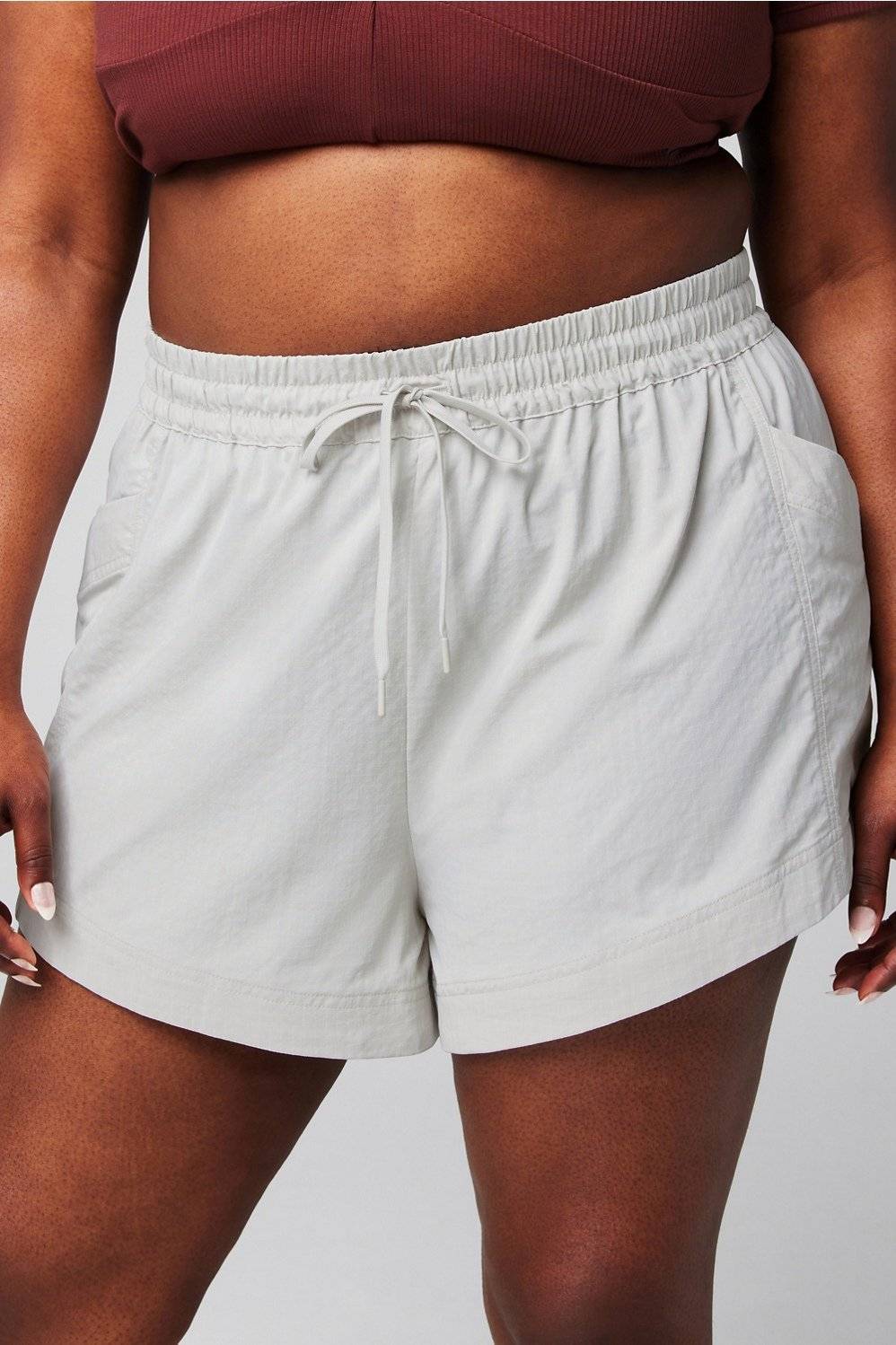 Fabletics Ripstop Short Gray Womens