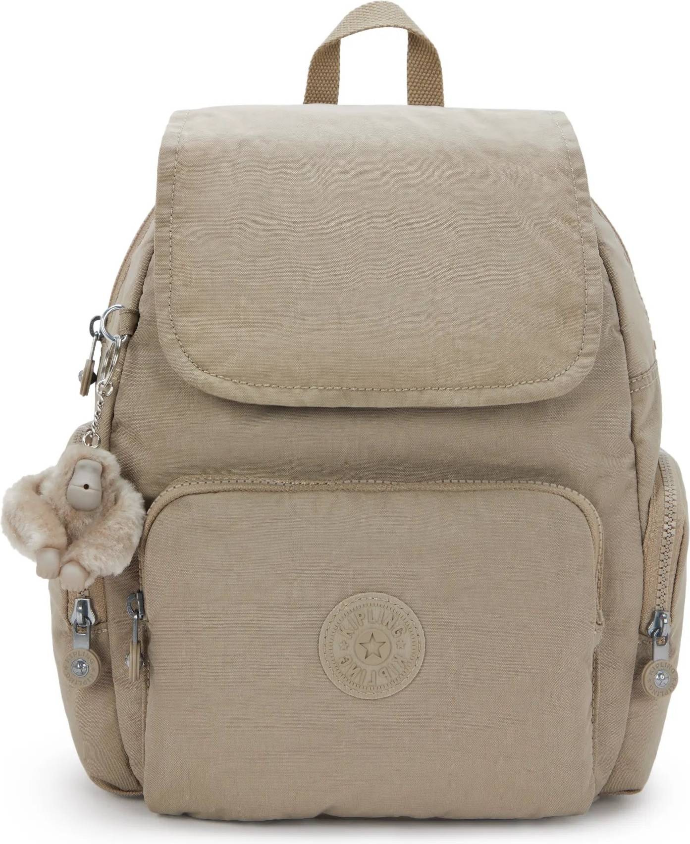 Kipling Basic City Zip City Rygsæk - Grå