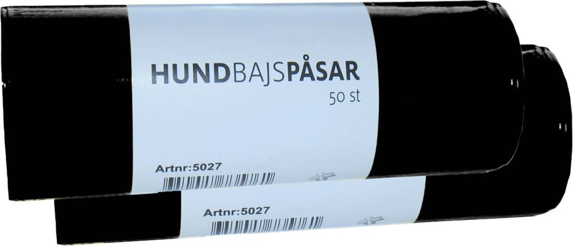 Kit 2 Hundeposer Sorte