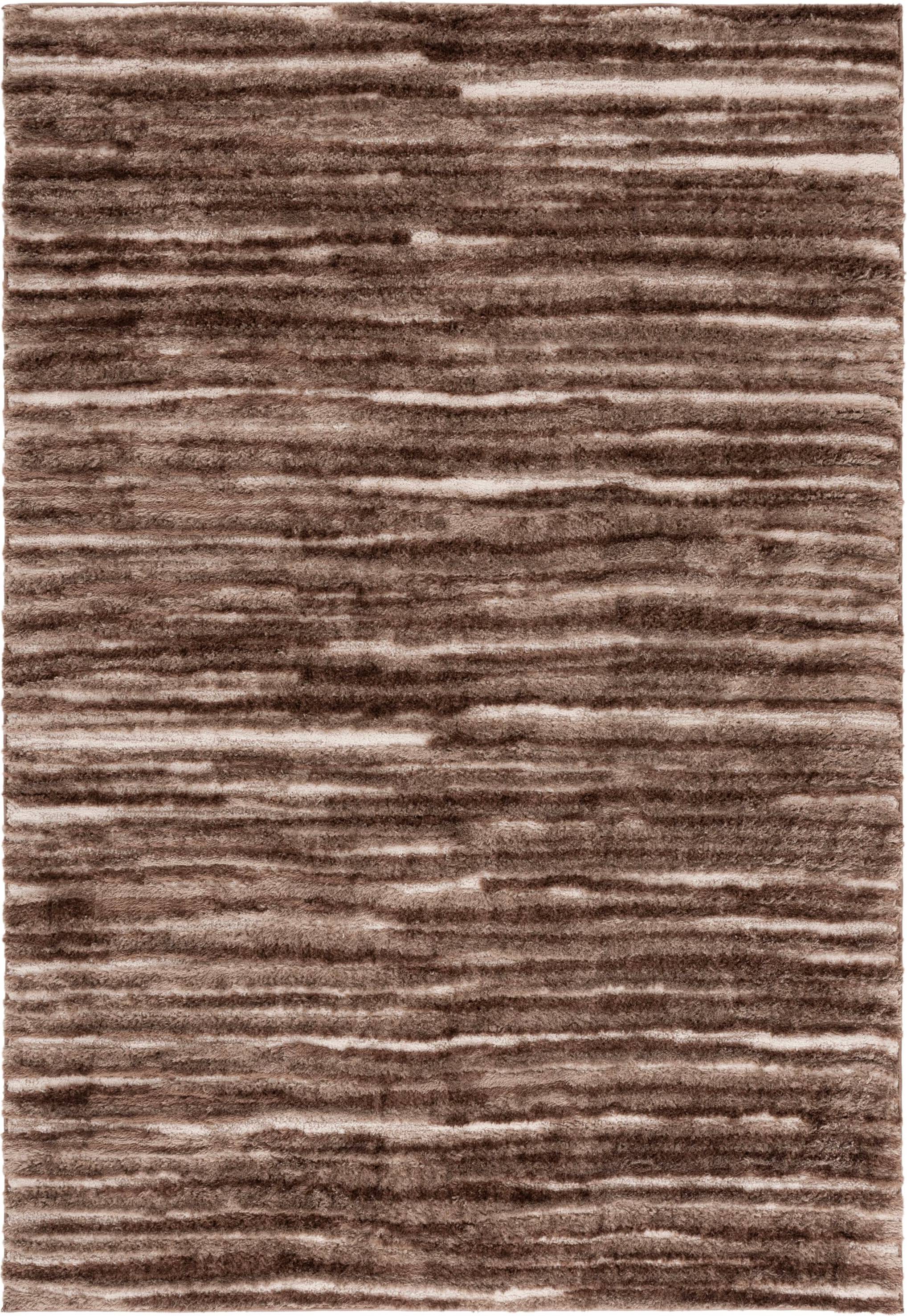 Safavieh Loomed Polyester Ivory Rectangular Area Rug 5 x 8 Brown