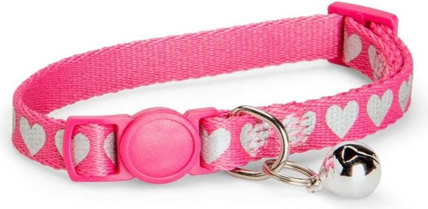 Basic Cat Reflective Lovely Halsband Rosa