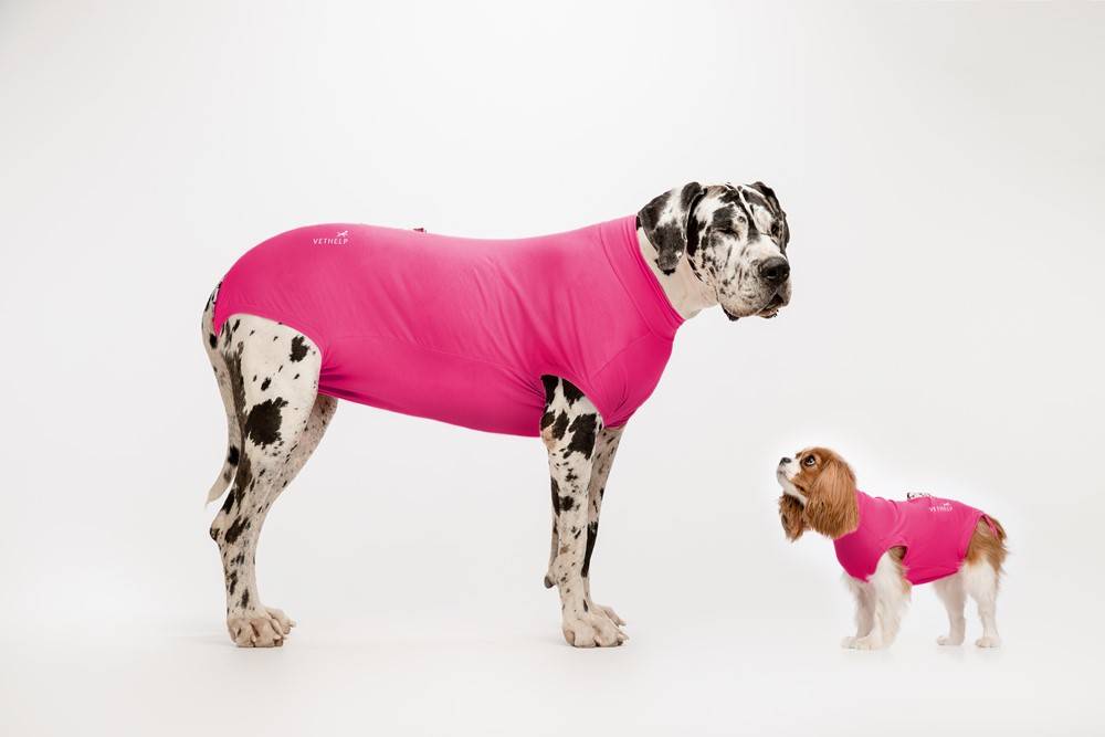 VetHelp Recovery Suit Tik - Rosa