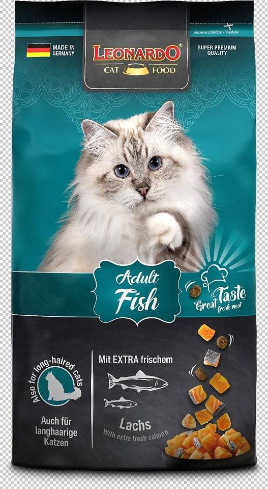 Leonardo Adult Fish Rice Torrfoder Med Lax För Katter