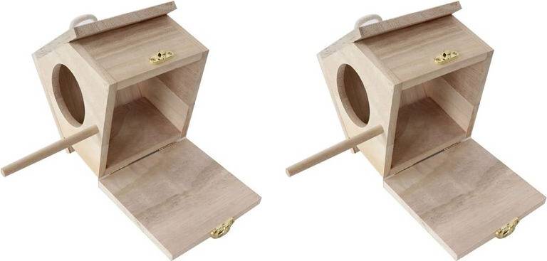 Typecat Nesting Box Kit Robin Bird House 2X