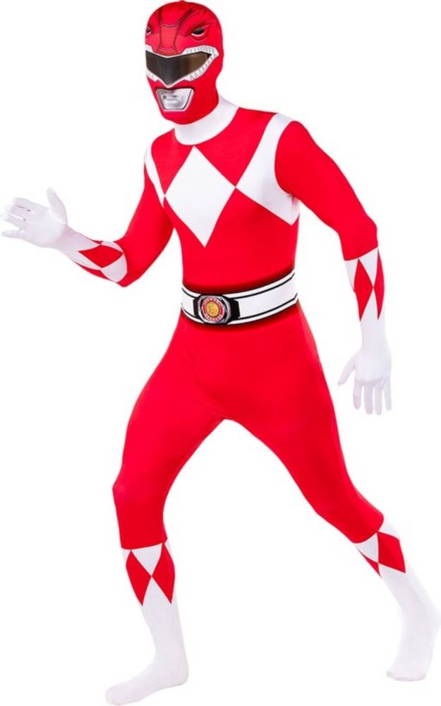 Power Rangers Kostume - Rød