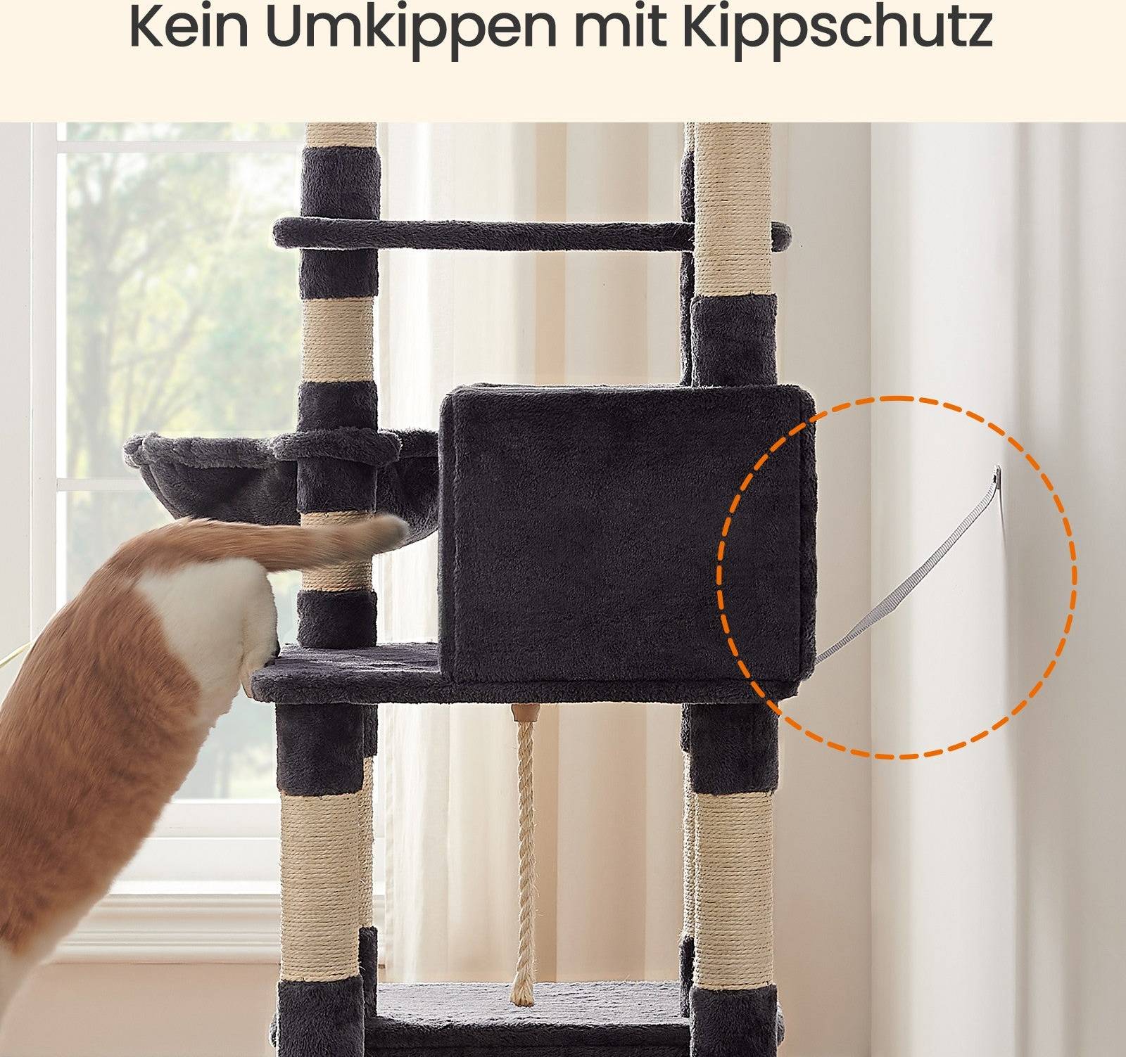 Feandrea kratzbaum Feandrea Kratzbaum Rauchgrau