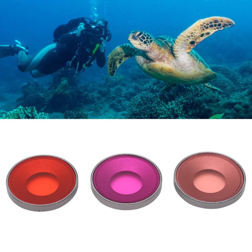 3 Pcs Camera Action3 Diving Filters Set