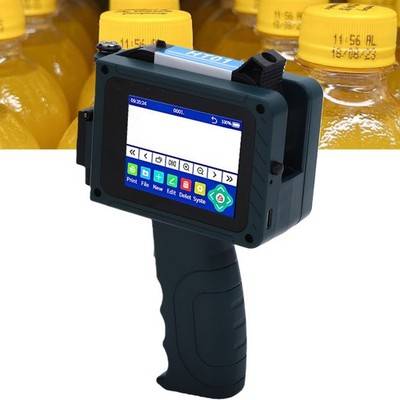 Handheld Inkjet Printer 12.7mm Quick Dry Machine