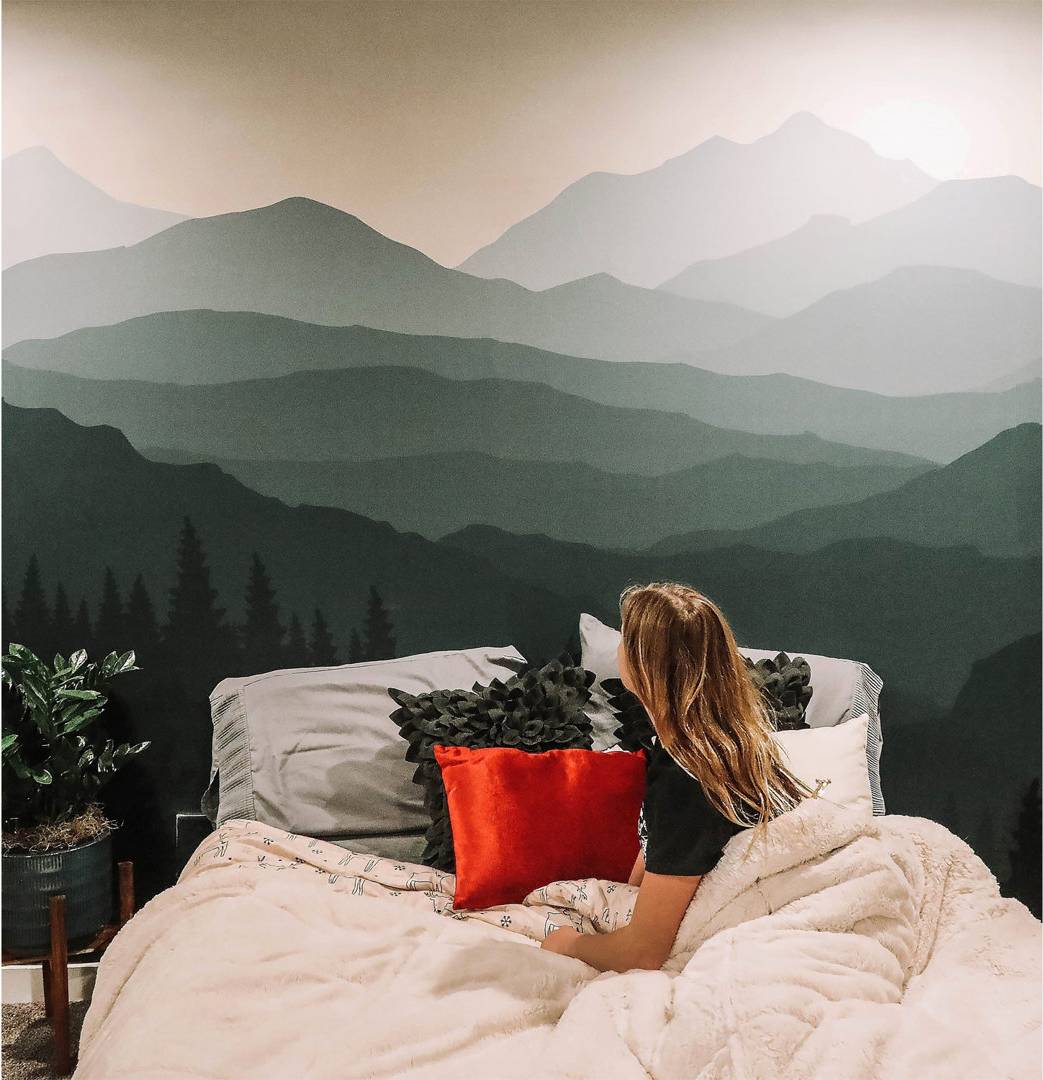 Union Rustic Bernhard Matte Mural
