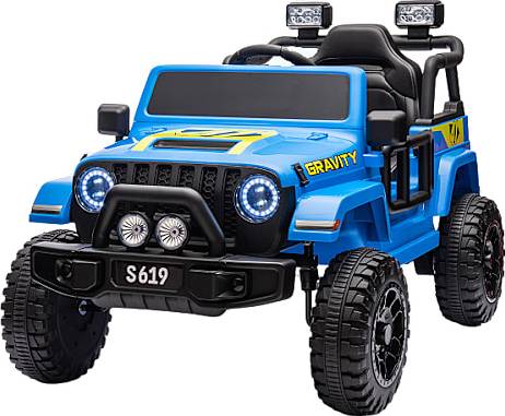 Offroader Ride-On Bil Blå