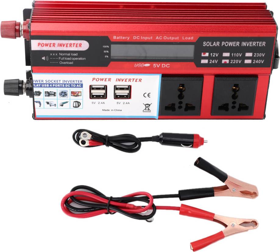 Power inverter Solar Power Inverter Car USB Charging Port