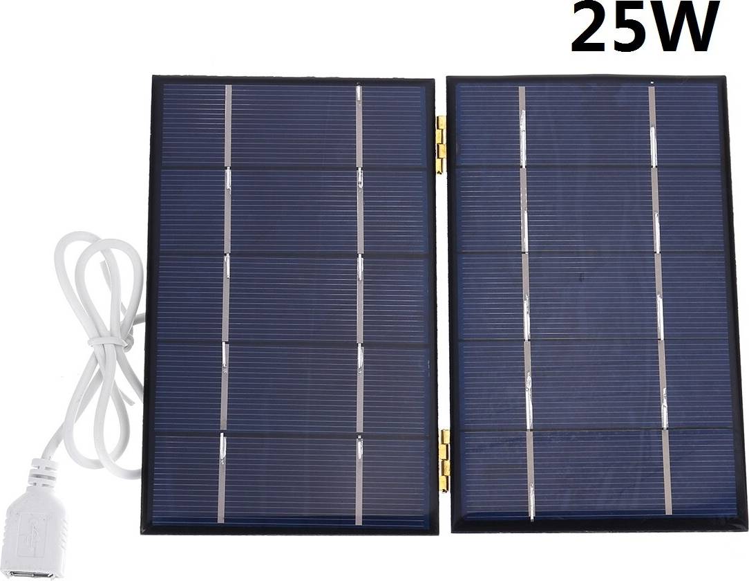 Vikbart Solpanel 25W