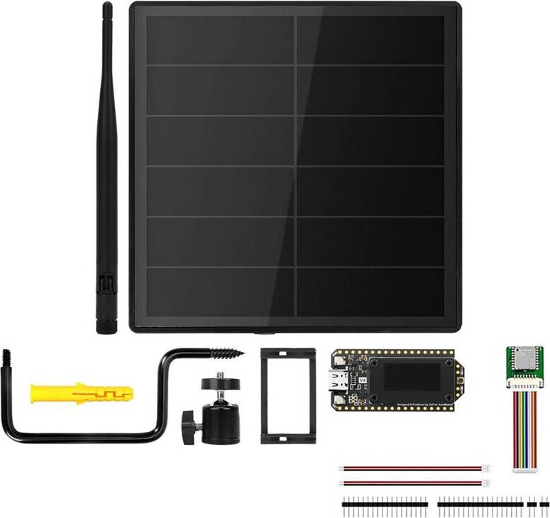 Dev-Board Solar Kit Waterproof Enclosure Meshtastic MeshCore 915MHz