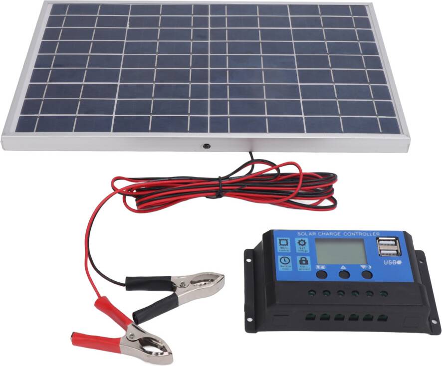 3-Stage PWM Solar Charge Controller