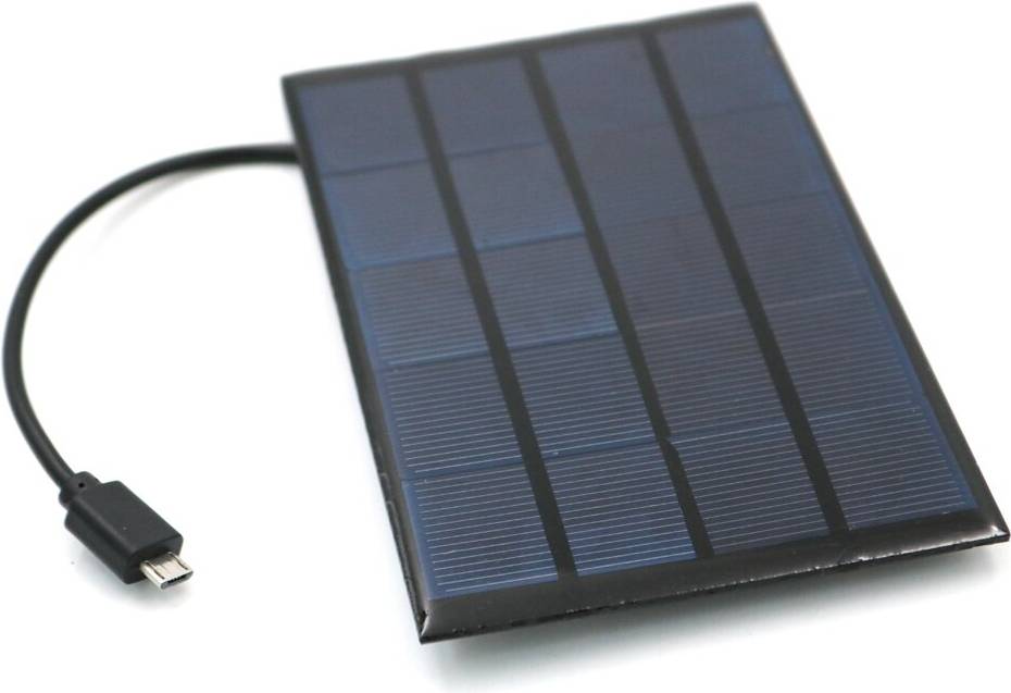 2W 5V Solceller Mikro USB Android Solpanel