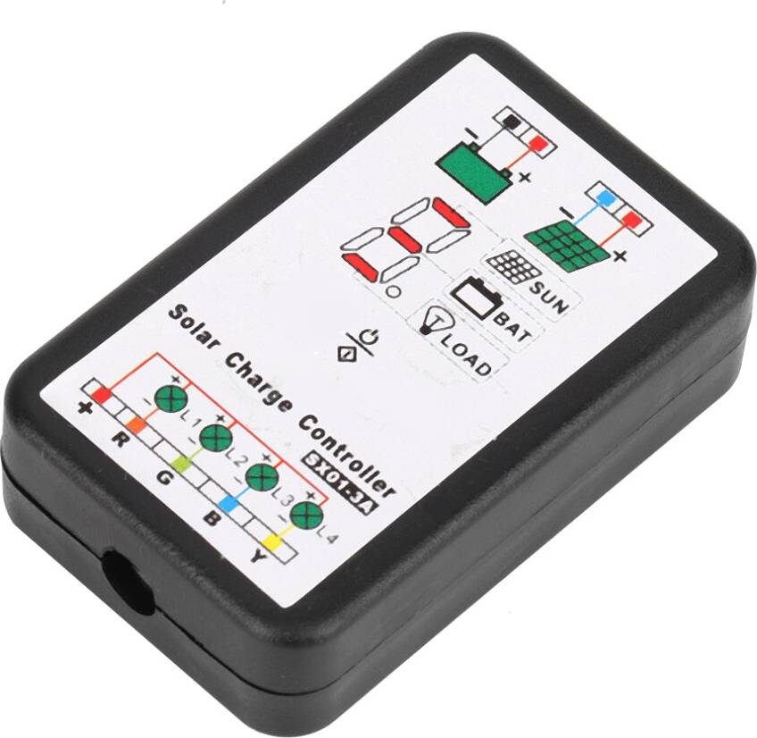 Solcellecontroller PWM 6V 12V