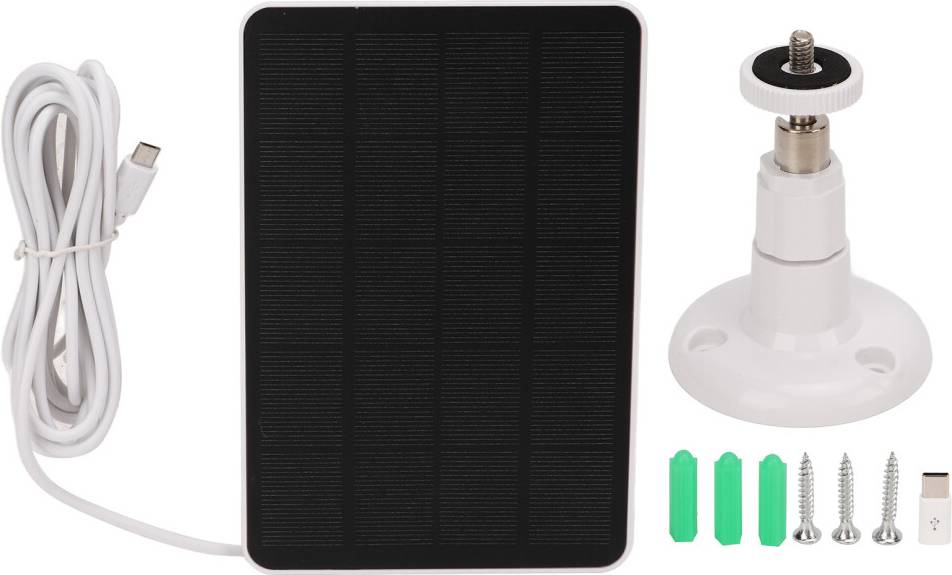 Weather Resistant Solar Panel 5.00m Charging Cable
