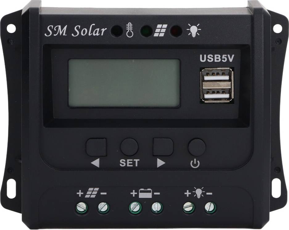 PWM Solar Charge Controller Multi Phase Battery