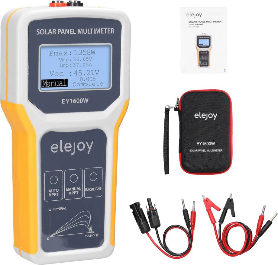 1600W Solar Panel MPPT Tester LCD Backlight