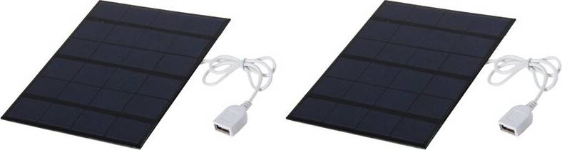 3.5W 6V Solar Panel USB Cable