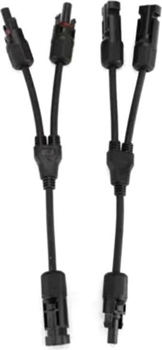Torribaly Solar Connectors Y Branch Parallel PV Adapter Cable Wire Plug Tool Kit