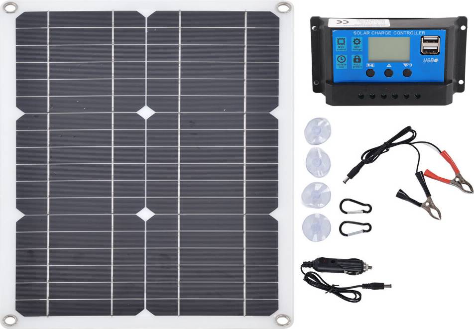 High Efficiency Monocrystalline Solar Cells Dual USB DC Output Controller