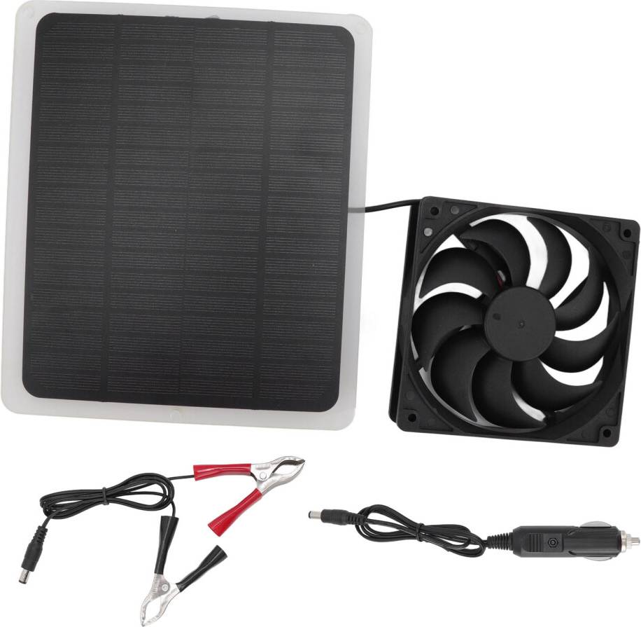 10W Solar Panel Fan Kit