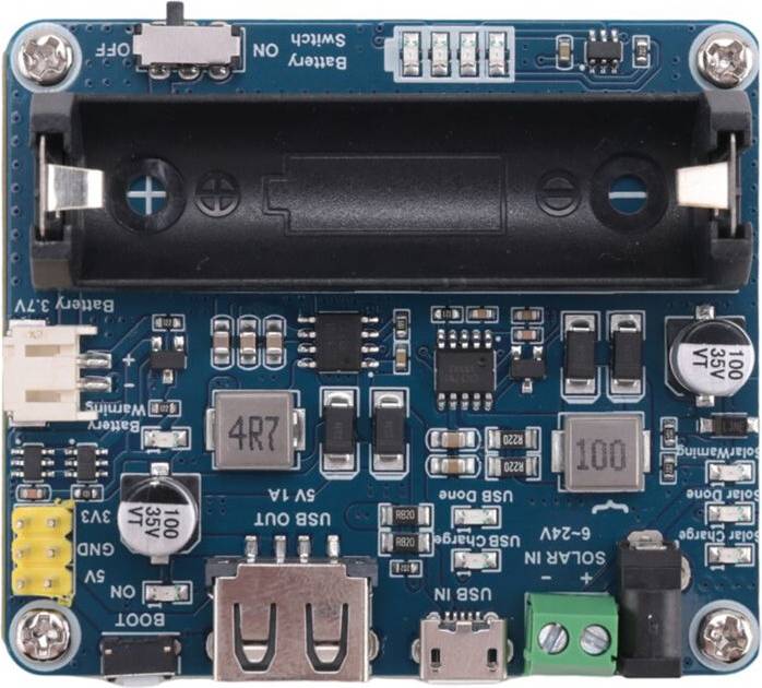 Waveshare Solar Power Management Module 6V-24V USB