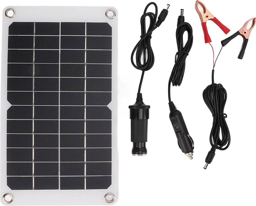 Portable Power Solar Panel Kit Compact Monocrystalline Silicon