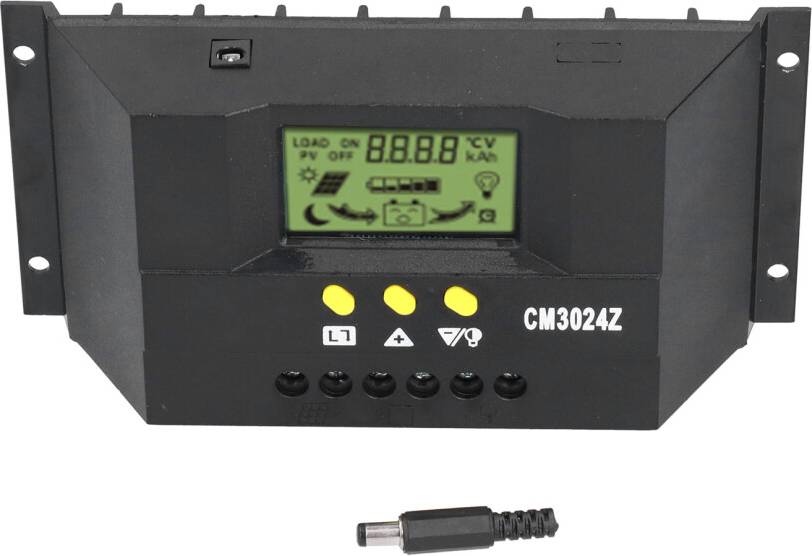 PWM Intelligent Solar Panel Charge Controller LCD