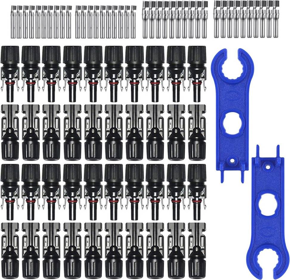Waterproof Solar Panel Cable Connector Full Tool Kit