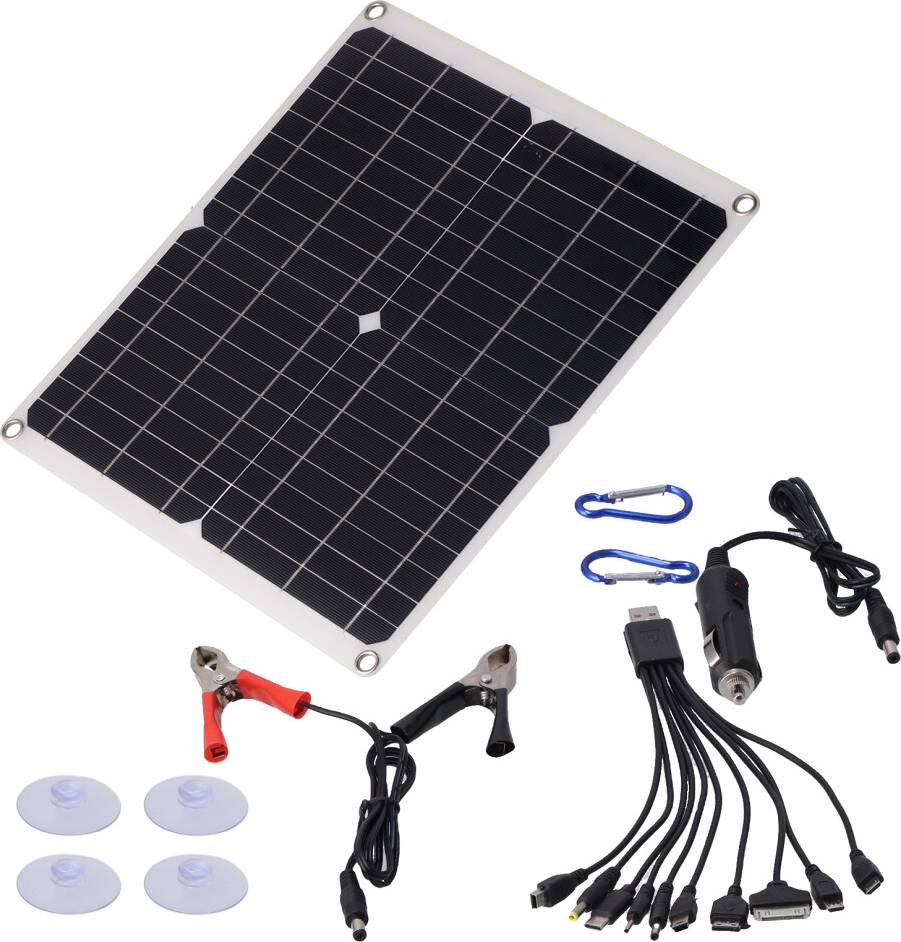 Portable Foldable Solar Panel Waterproof Kit