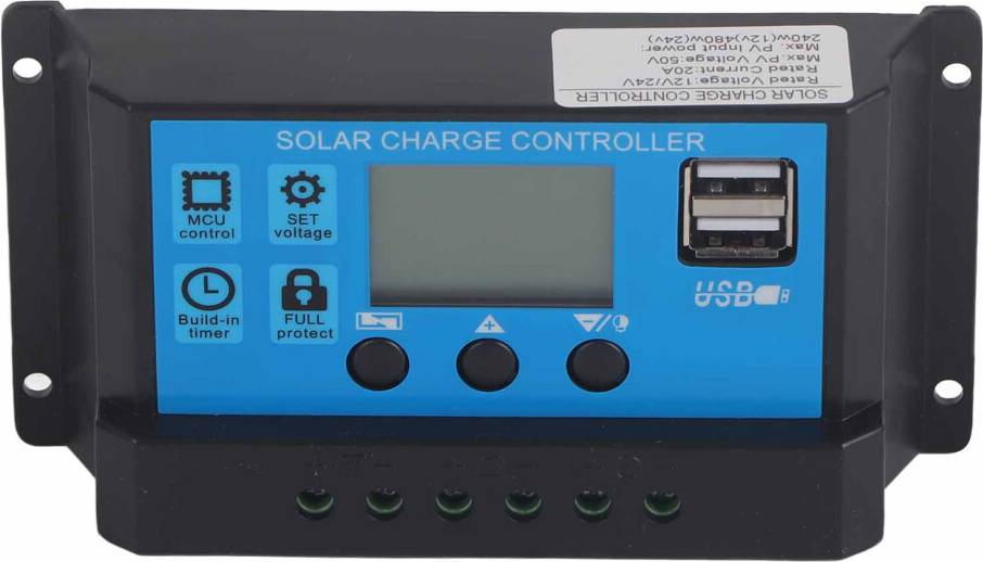 Pwm Solar Charge Controller Multi-Protection System