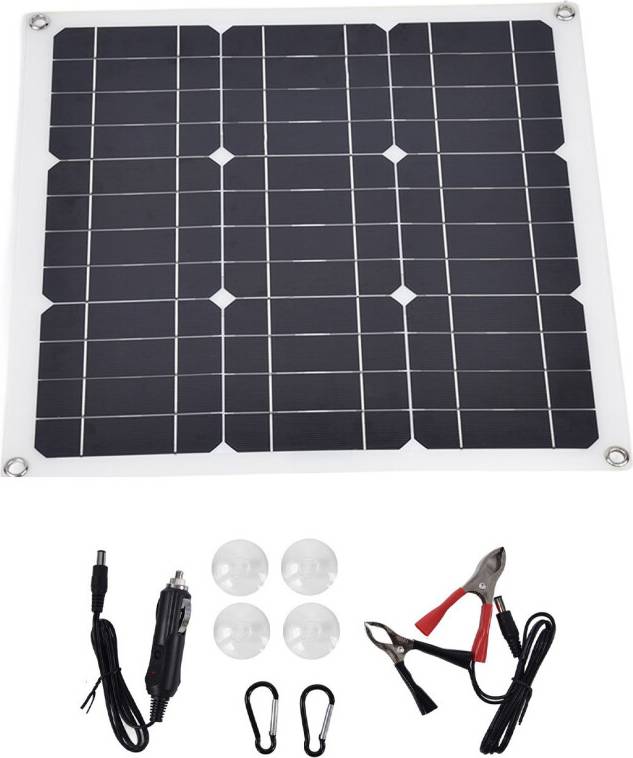 Semi Flexible Solar Panel Car Rvs Boats