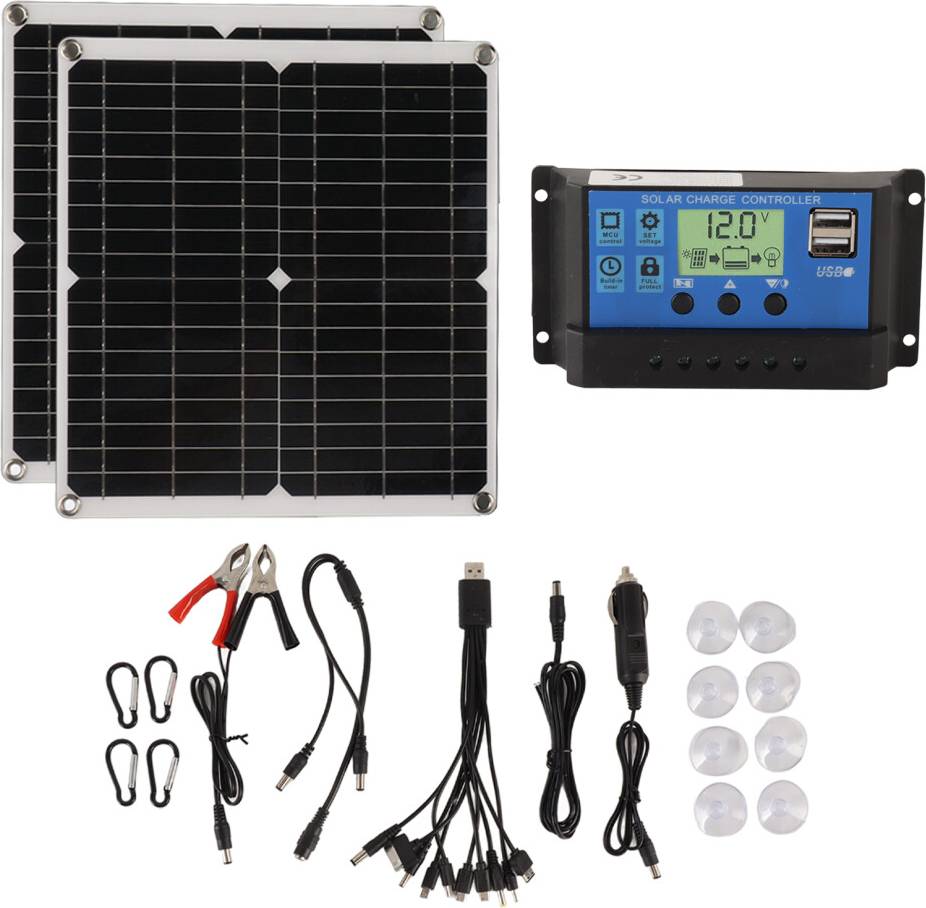 High-Efficiency Portable Solar Panels Kit