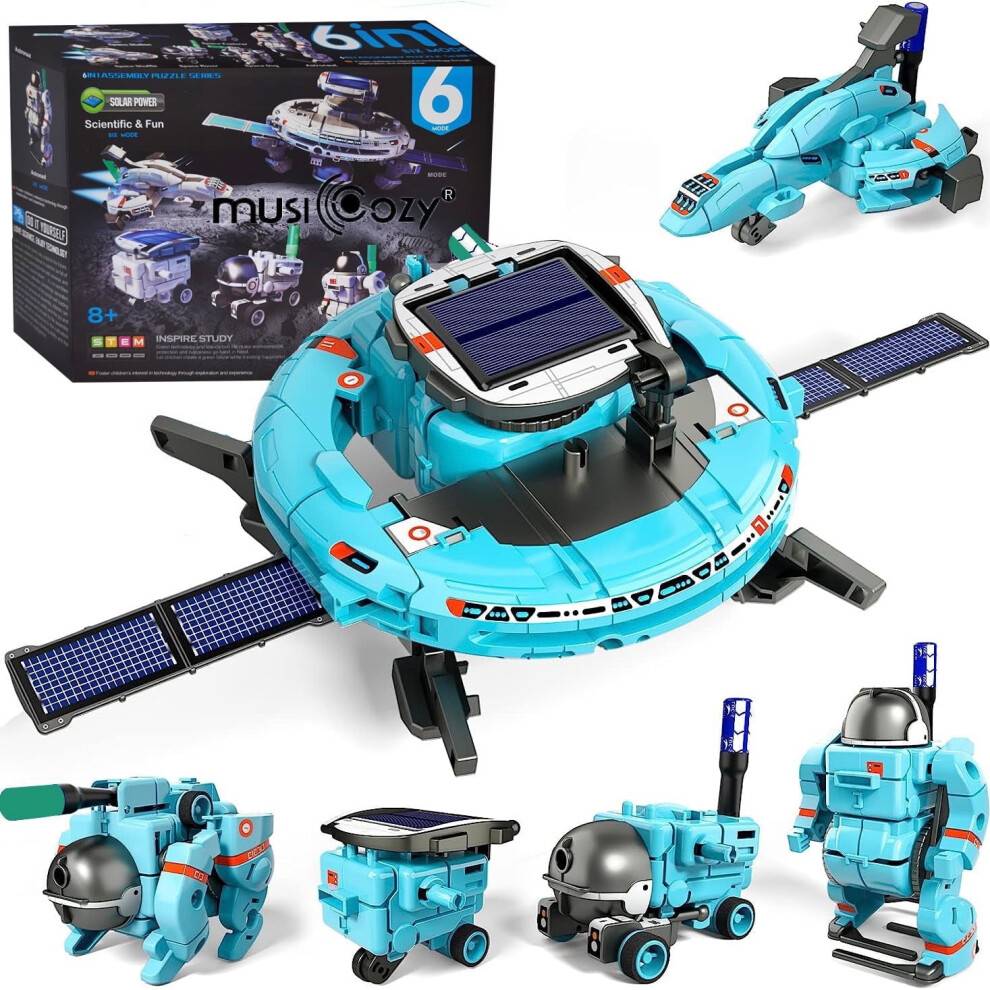 6-in-1 Solar Robot Kit