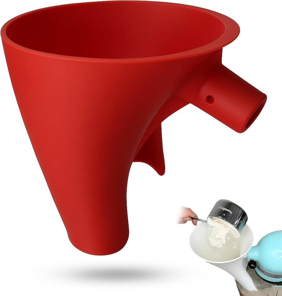 Nomess Funnel Attachment KitchenAid Mixer