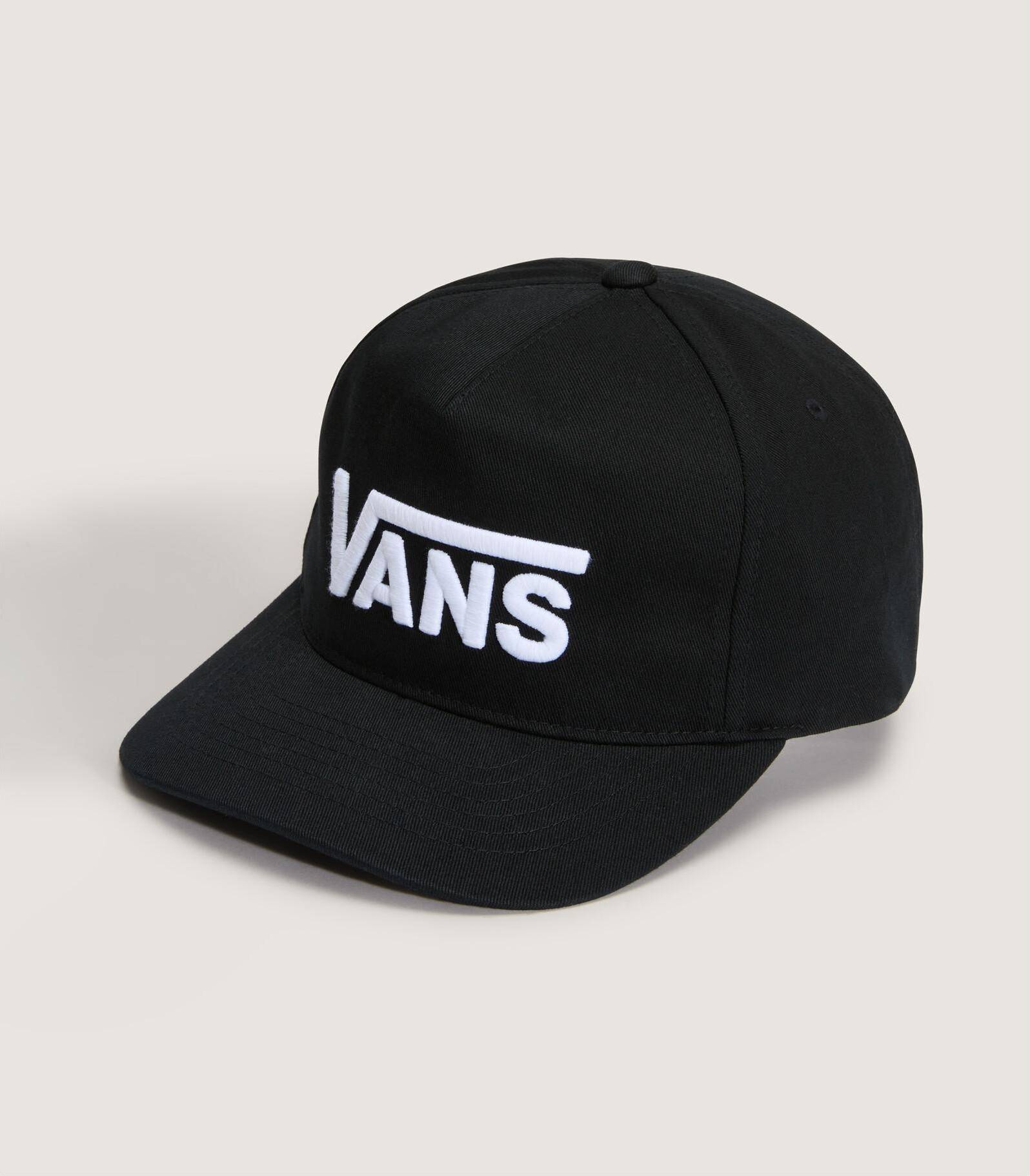 Vans Drop V Logo Snapback Cap - Sort