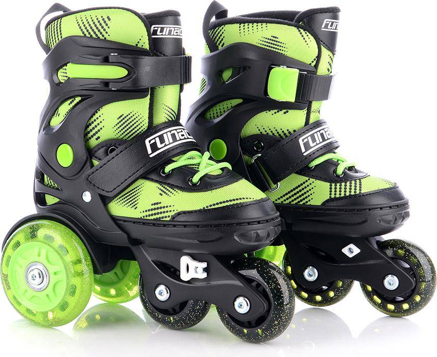 Inline rulleskøjter børn Tempish FunActiv Twixer Inliners Børn - Sort