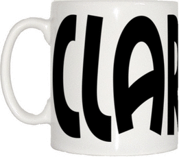 TeeTreeDesigns Clarence Name Mug Cup
