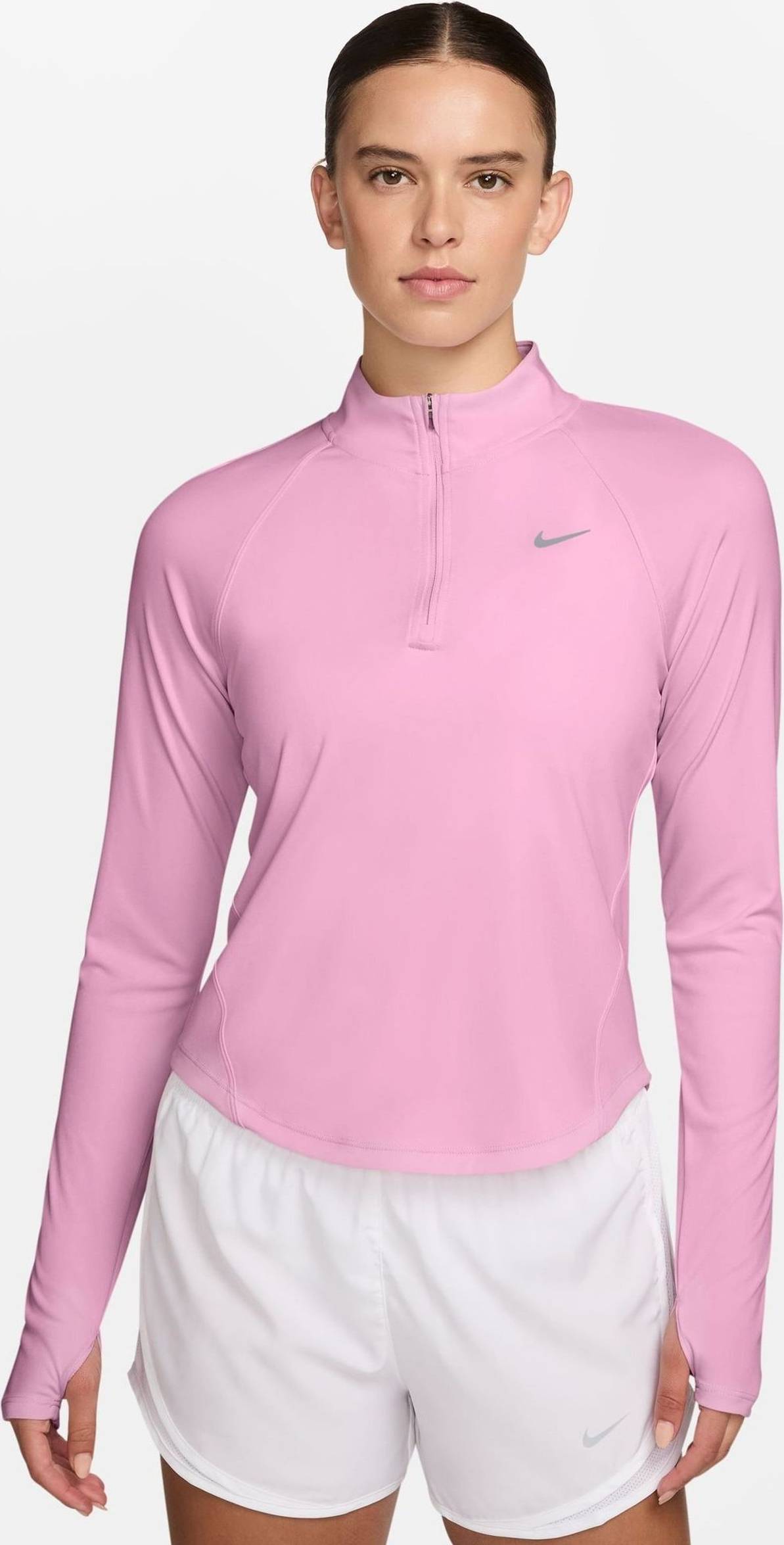 Nike Pink Rise Tempo Dri-FIT Running Top