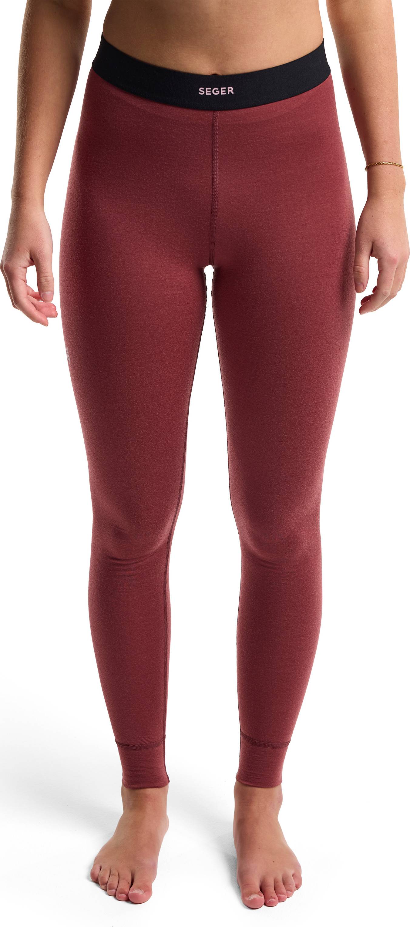 Långkalsonger dam damkläder Seger Termowool Long Johns Rouge
