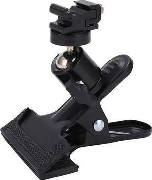 360° Rotation Camera Clip Clamp Flash Reflector Mount